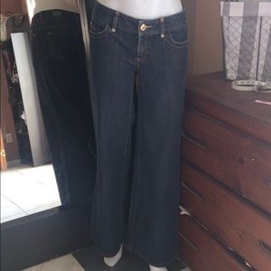 Michael kors denim pants palazzo sz 4 euc